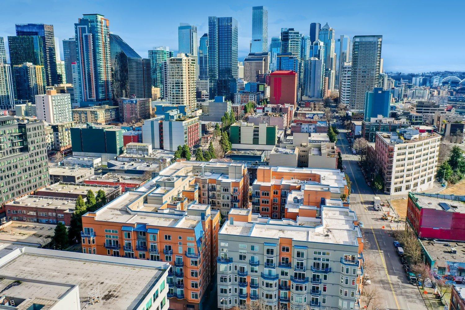 Modern Downtown Top Floor Penthouse With Bay Views Seattle Eksteriør billede